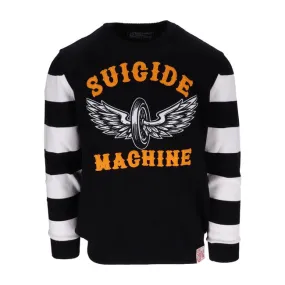 13 And A Half Magazine Outlaw Suicide Machine Sweater