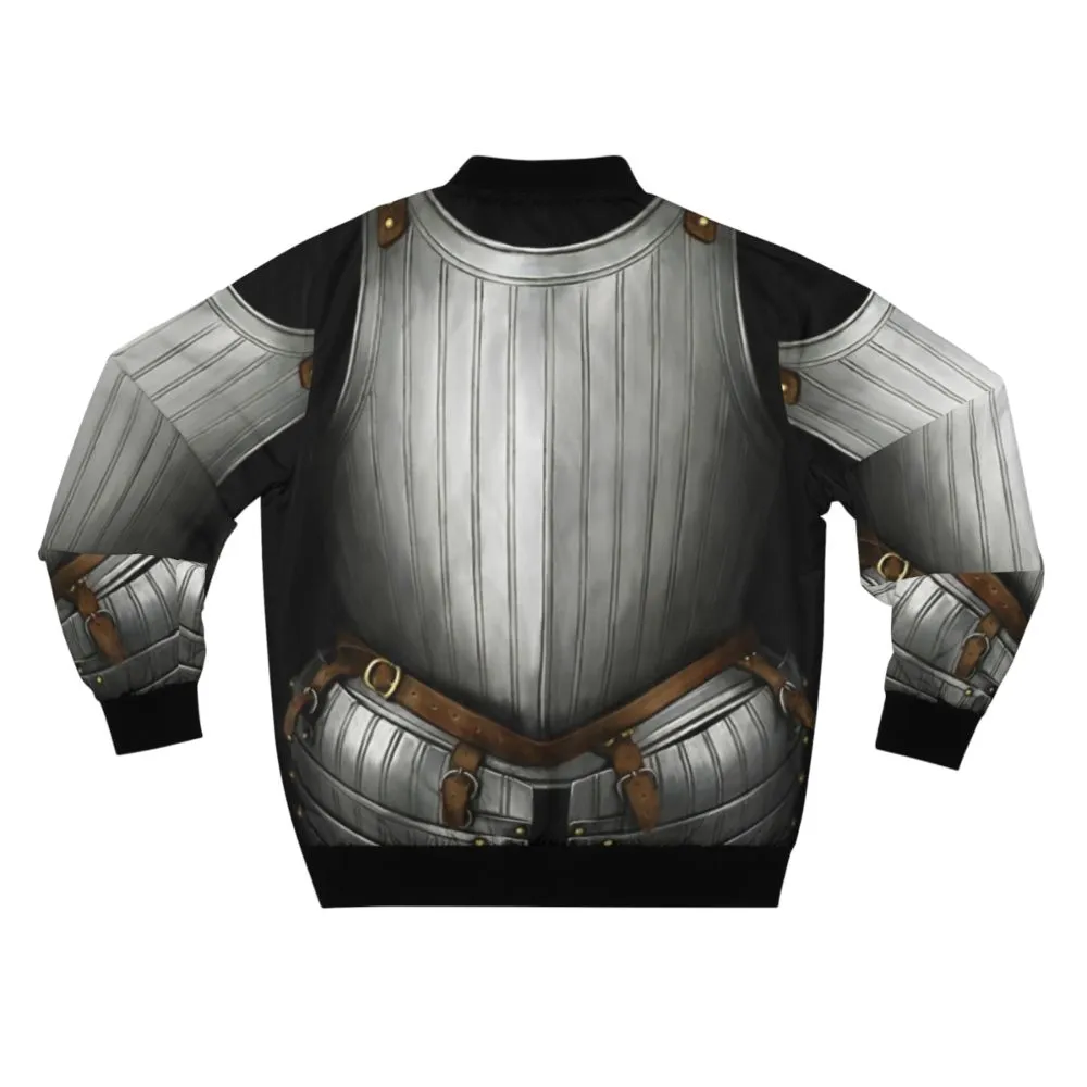 17th Century Cuirass Bomber Jacket - Armor-Inspired Outerwear