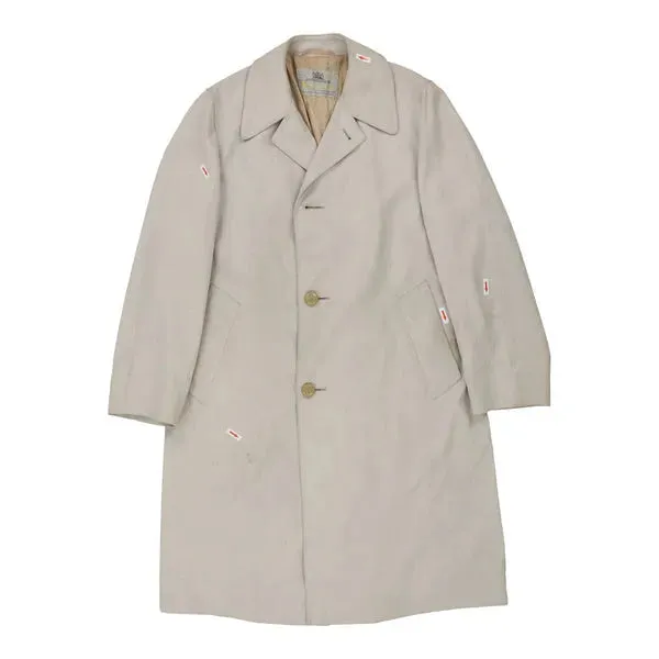 Aquascutum Trench Coat - Large Beige Polyester Blend