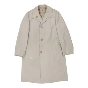 Aquascutum Trench Coat - Large Beige Polyester Blend