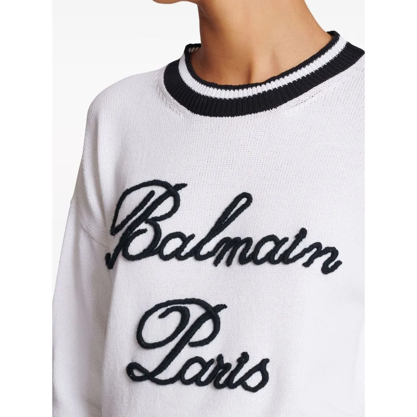 Balmain Sweaters White