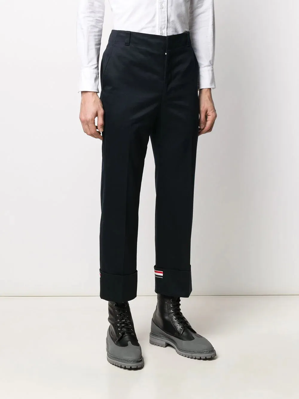 Beltloop Straight Leg Trouser