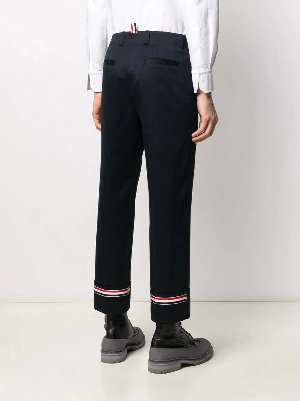 Beltloop Straight Leg Trouser