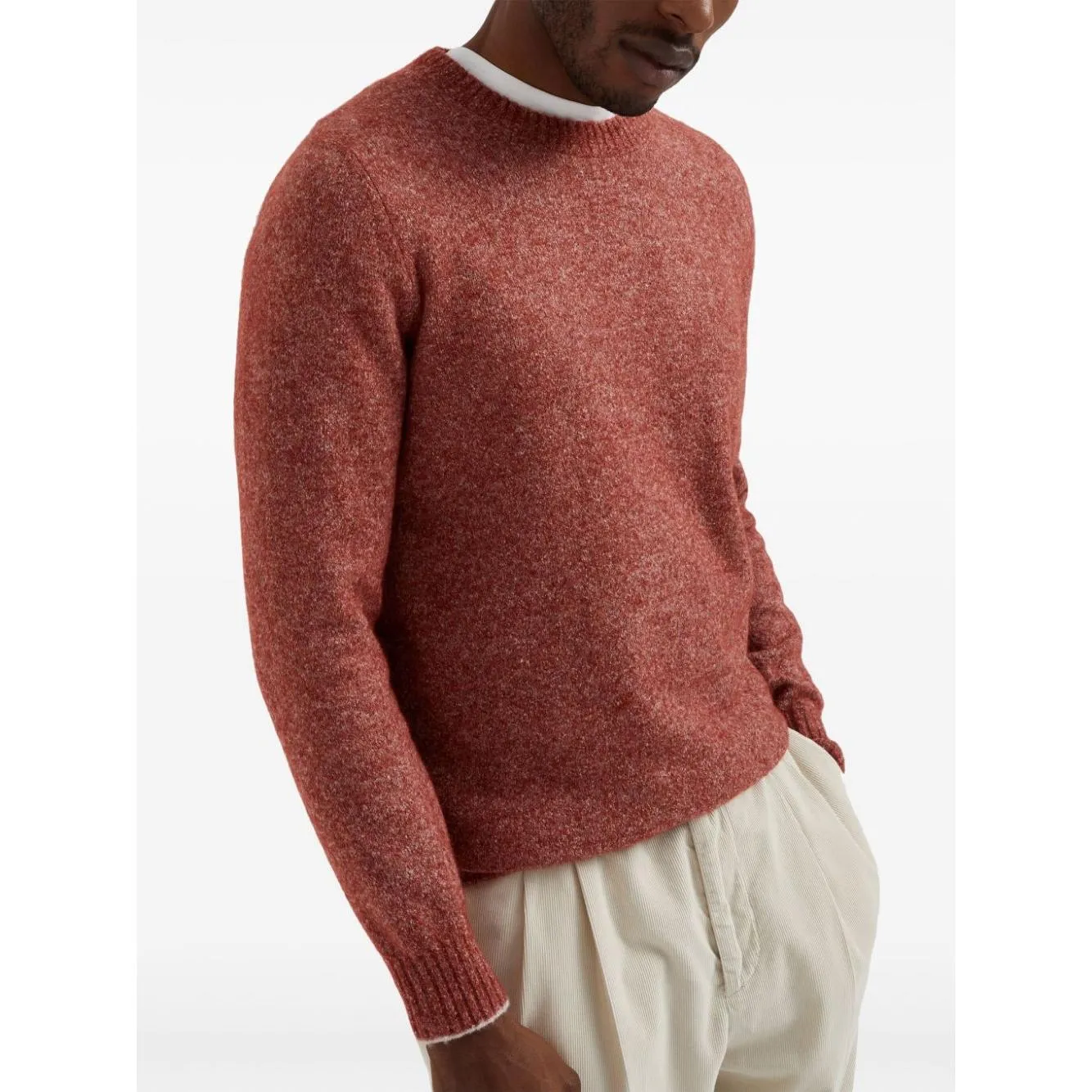 Brunello Cucinelli Sweaters Coral Red