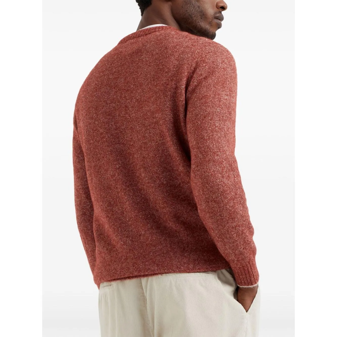 Brunello Cucinelli Sweaters Coral Red