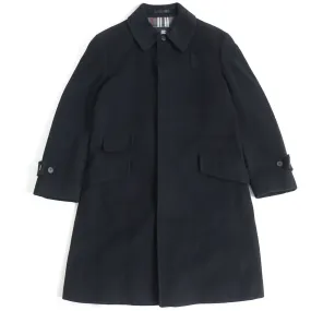 Burberry Wool Cashmere Trench Coat Black M