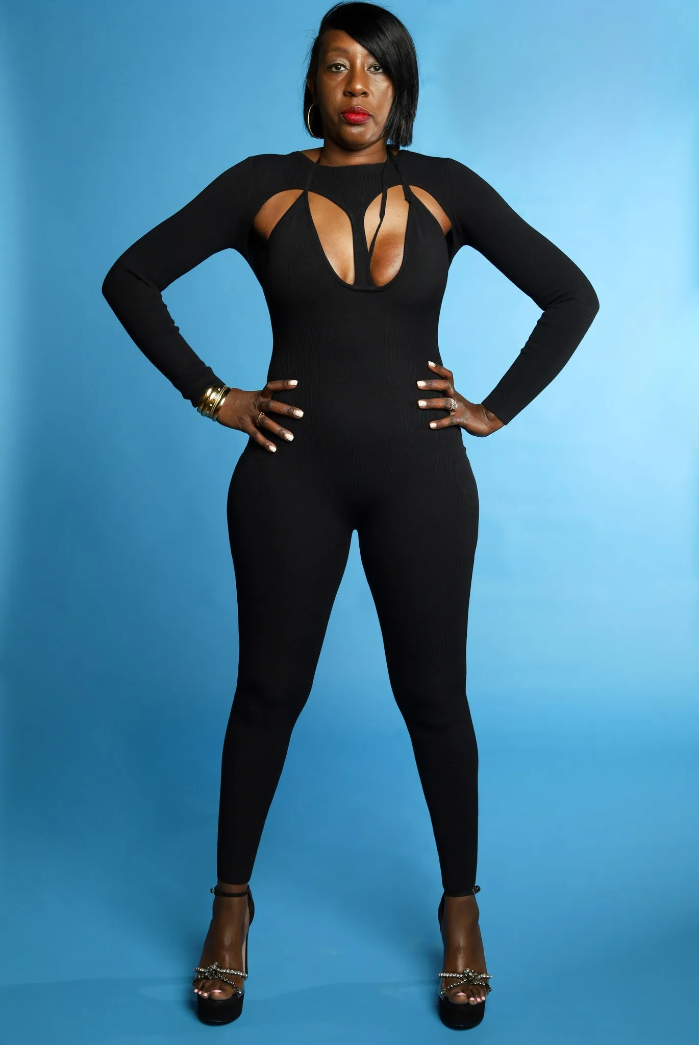 Catsuit with a Twist