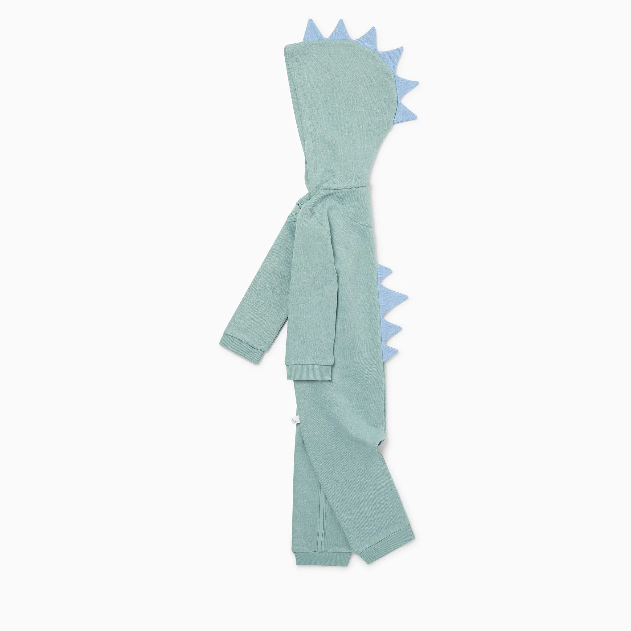 Dino Spike Zip-Up Jumpsuit