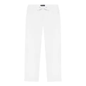 Drawstring Straight Leg Trousers