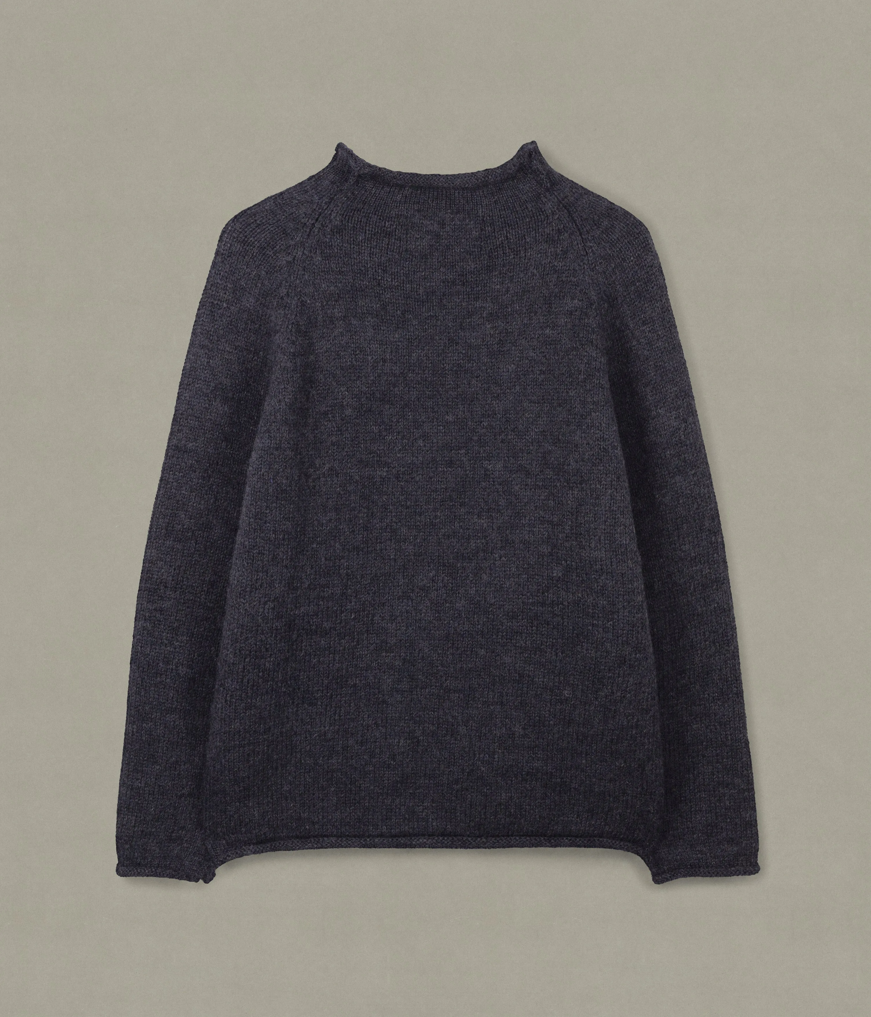 Fisherman Sweater, Charcoal