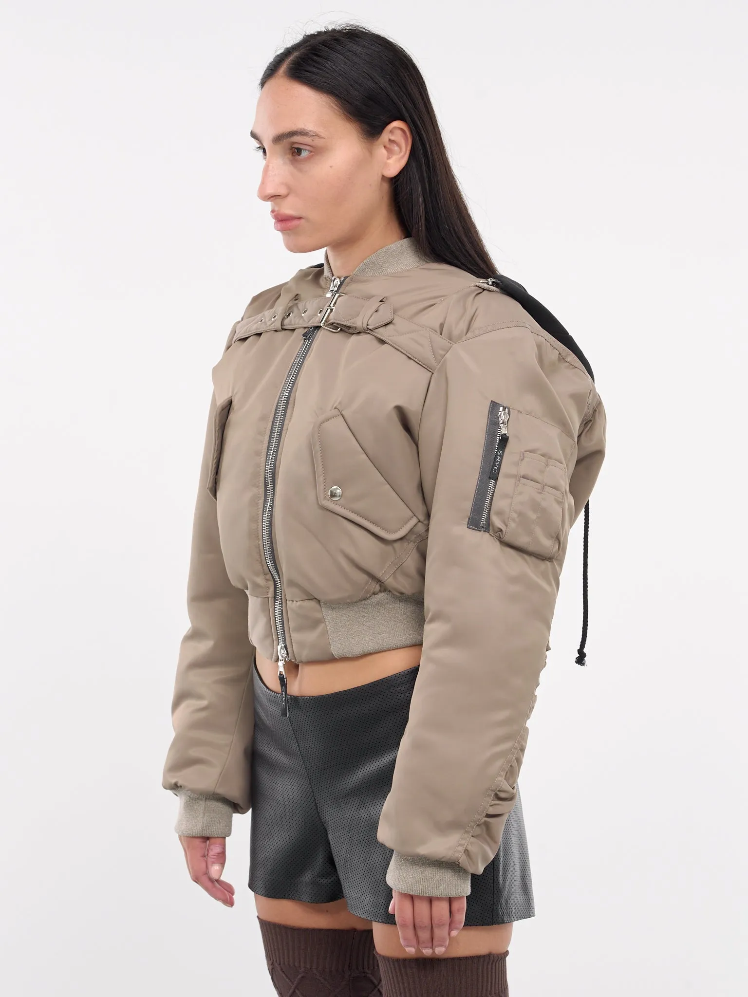 Harness Bomber Jacket (404-421-SAND)