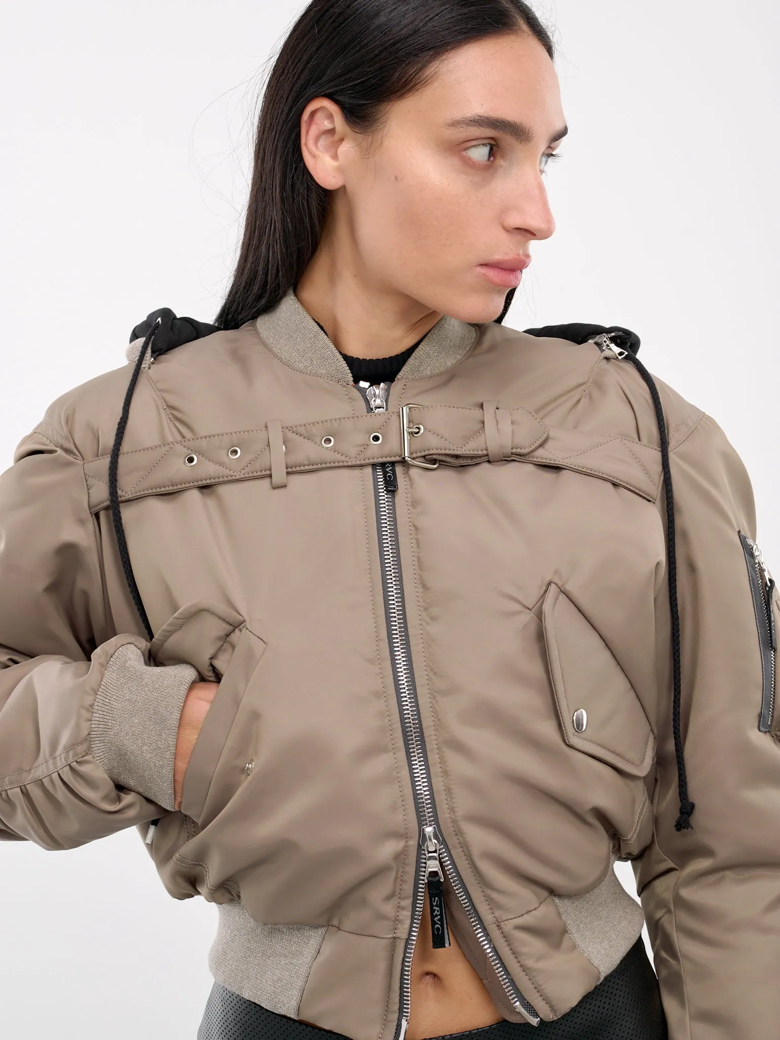 Harness Bomber Jacket (404-421-SAND)