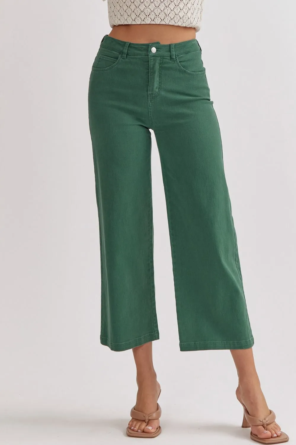 High Waisted Wide Leg Pants