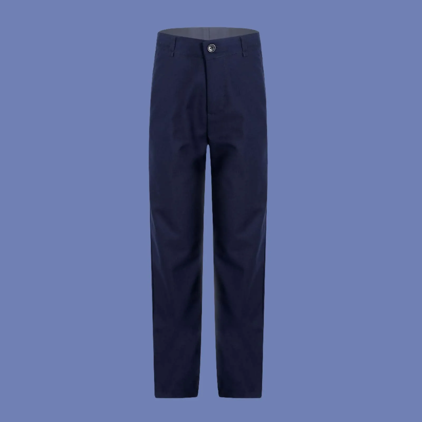 Kids Straight Leg Back To School Uniform Trousers