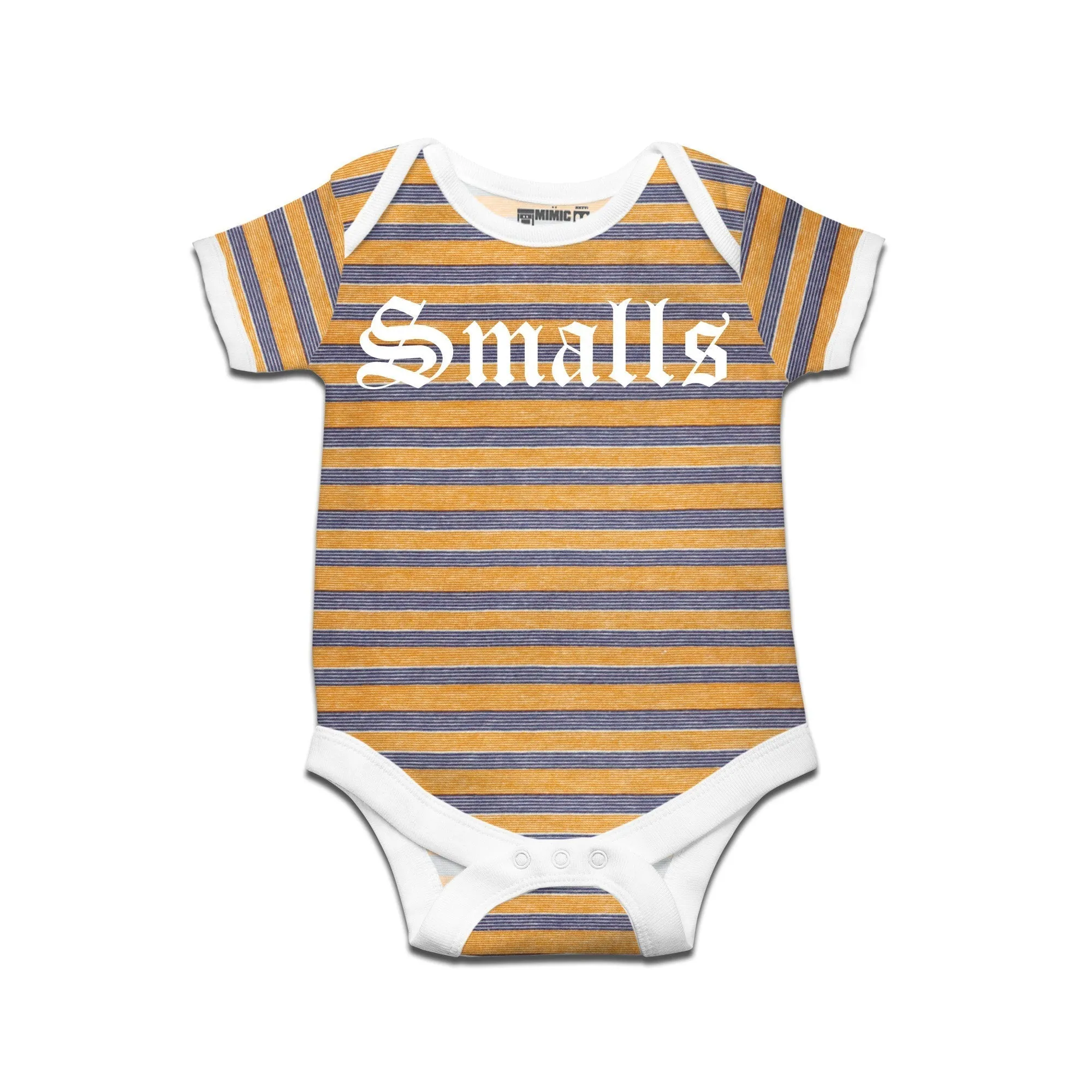 Kidswear By Ruse Smalls Printed Striped infant Romper For Baby