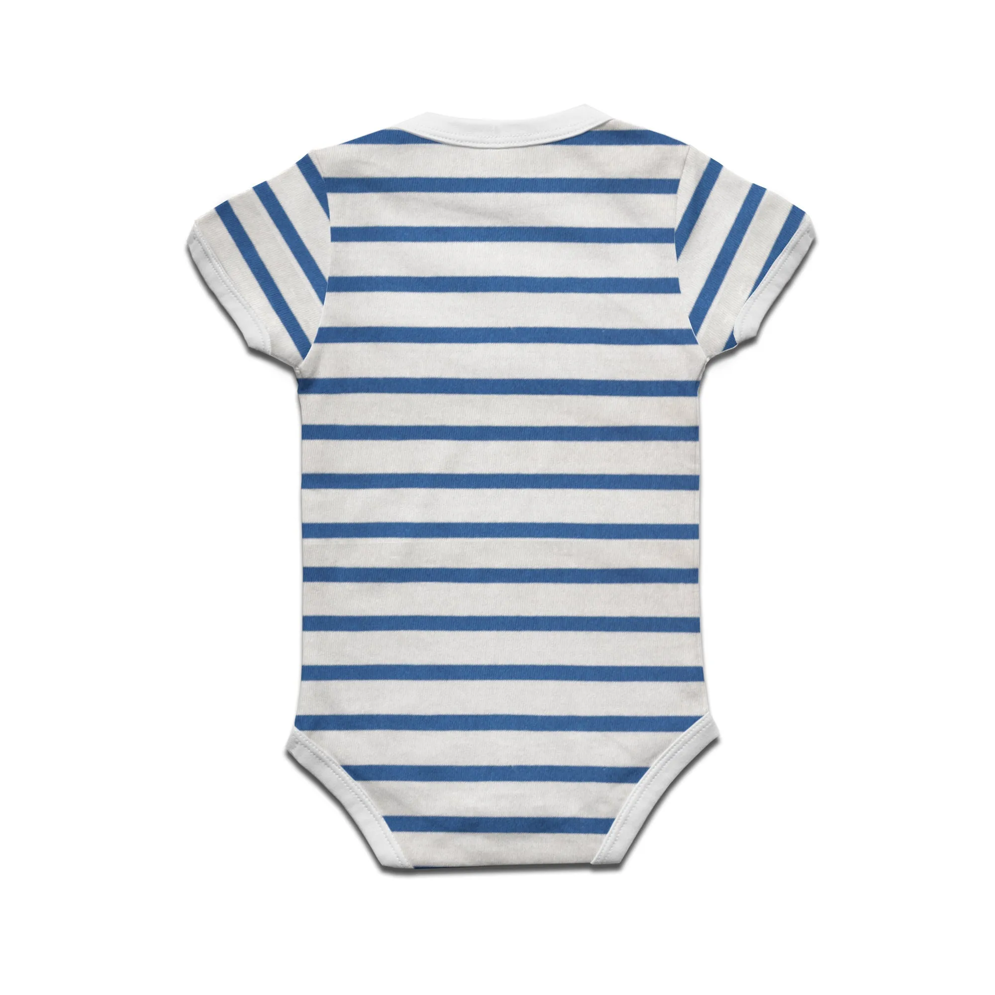 Kidswear By Ruse Smalls Printed Striped infant Romper For Baby