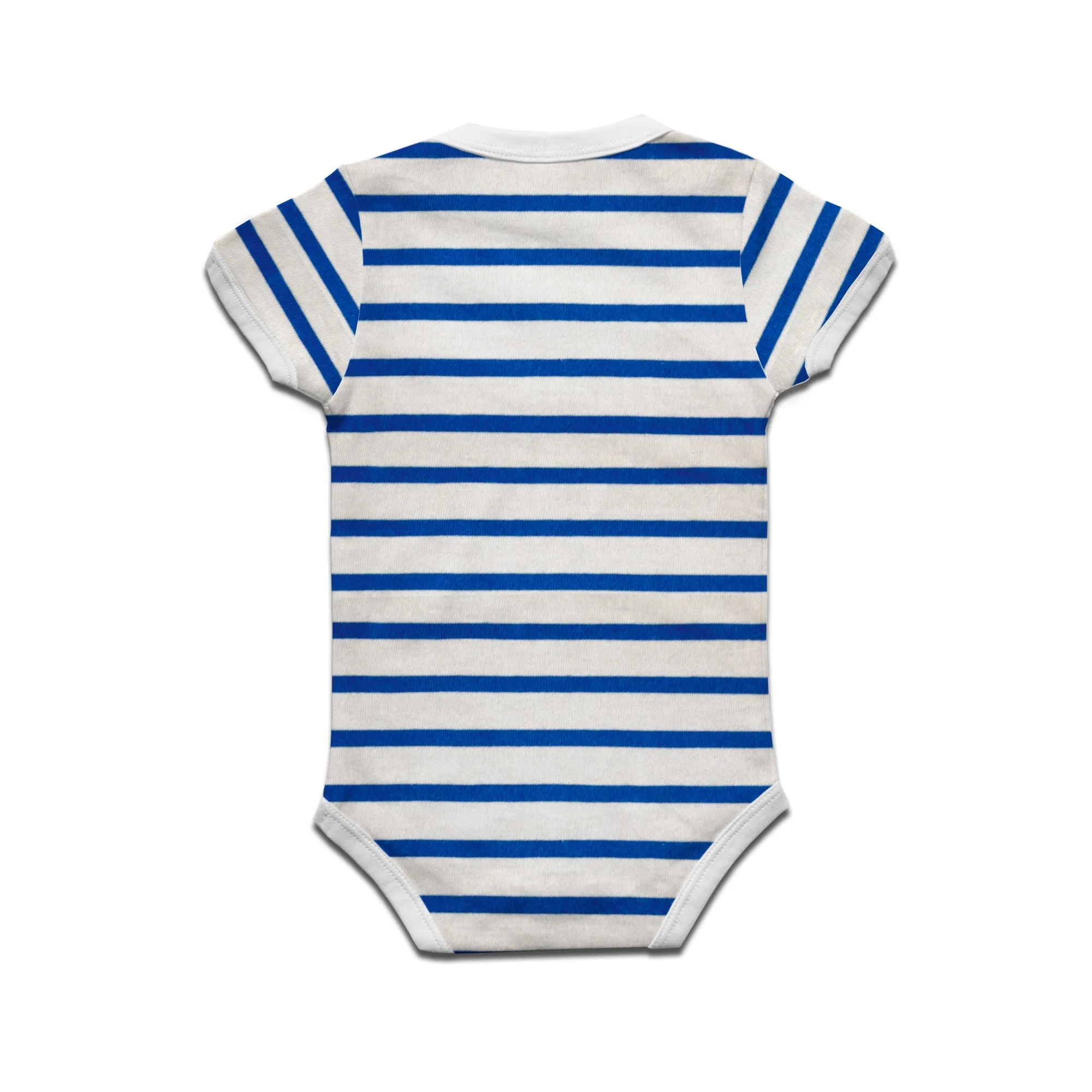 Kidswear By Ruse Smalls Printed Striped infant Romper For Baby