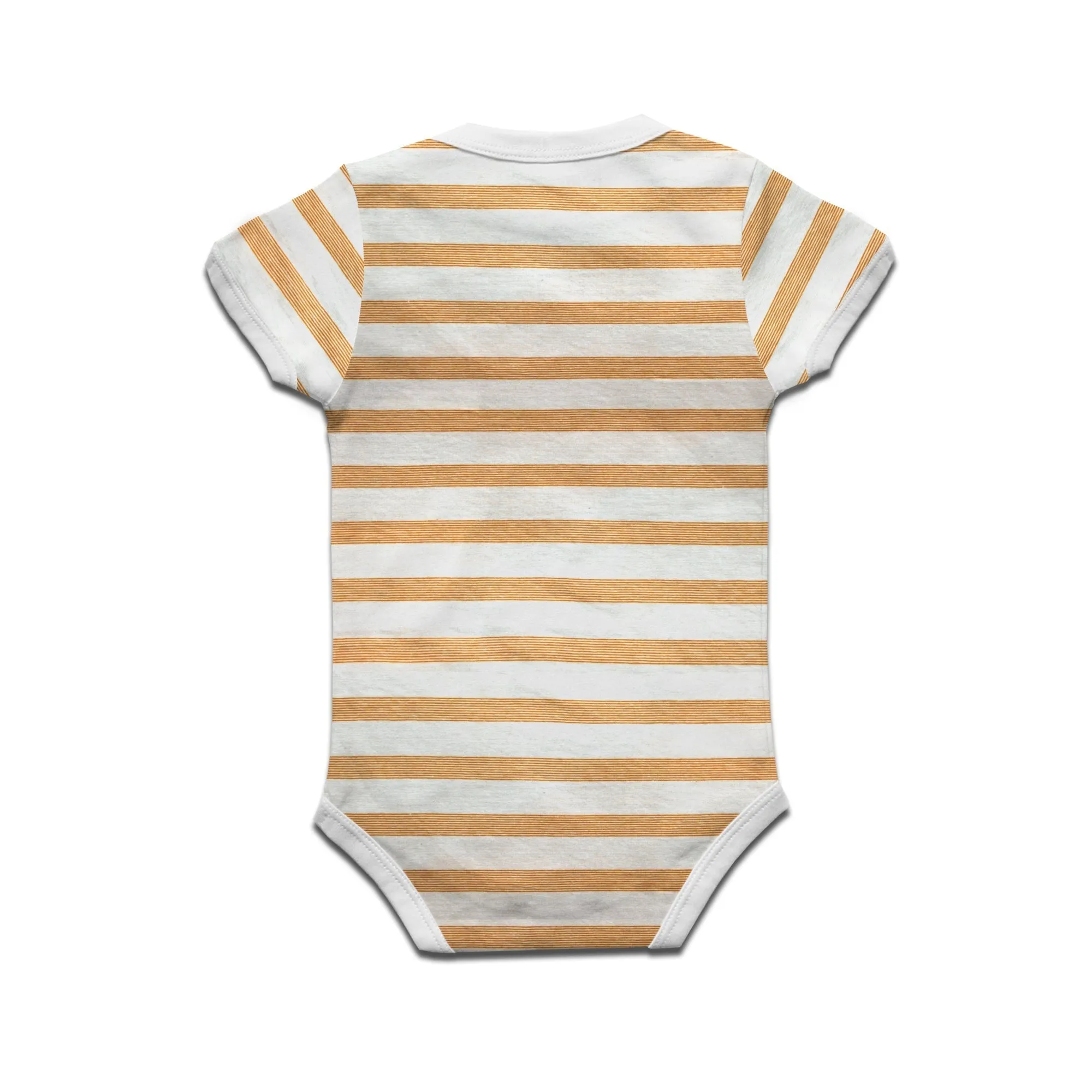 Kidswear By Ruse Smalls Printed Striped infant Romper For Baby