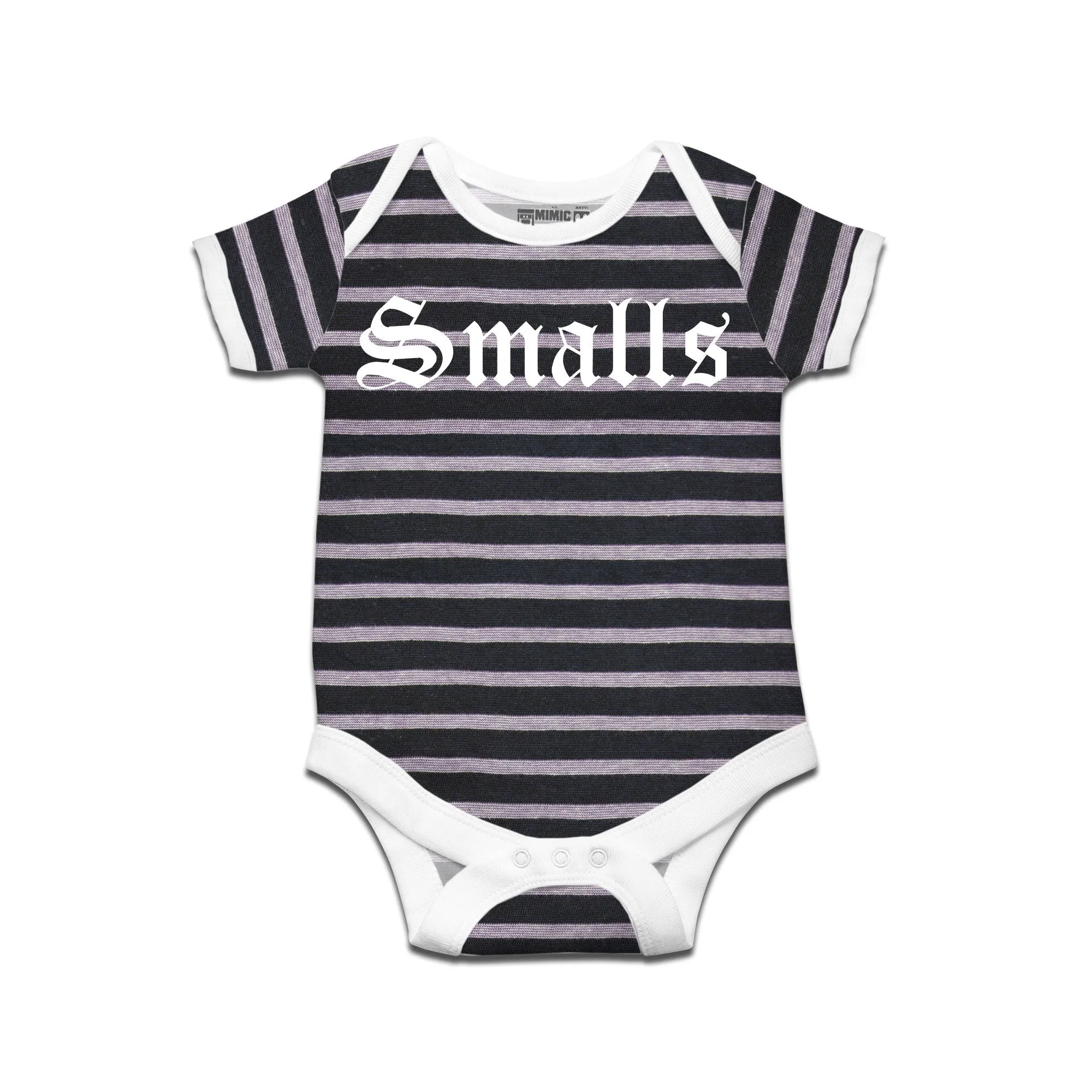 Kidswear By Ruse Smalls Printed Striped infant Romper For Baby