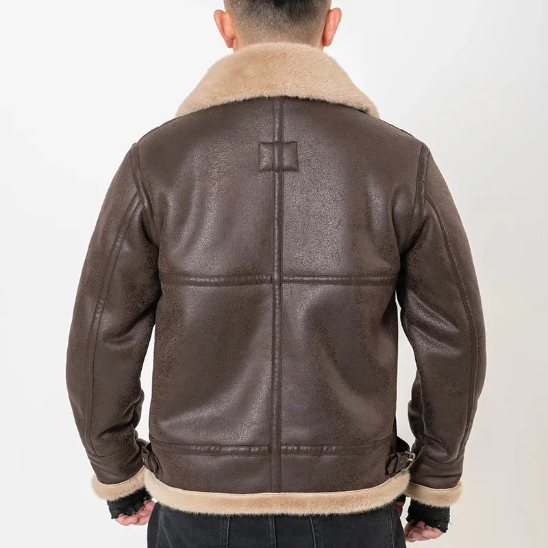 Men's Vintage Bomber Motorcycle Jacket