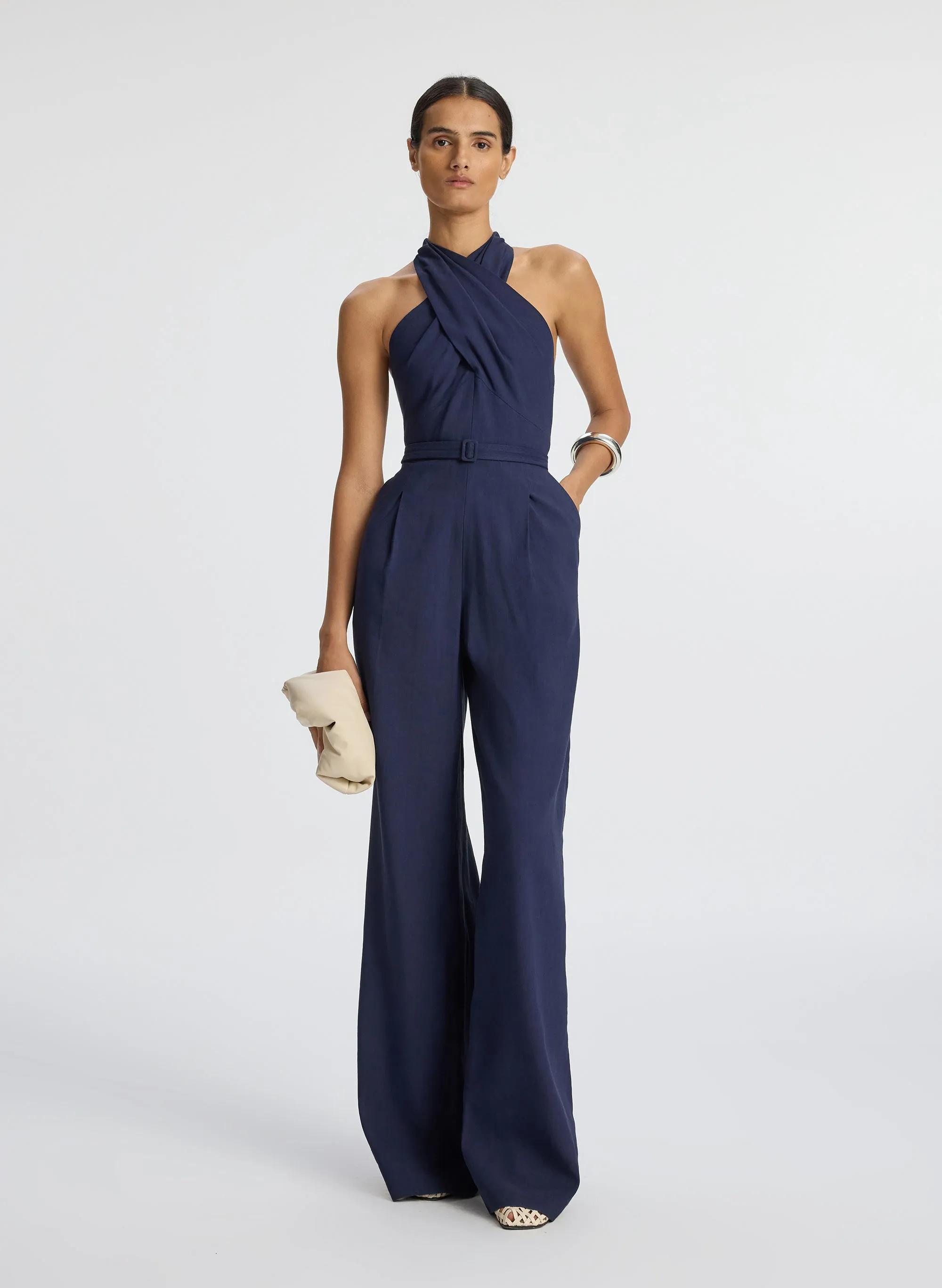 Murphy II Stretch Linen Jumpsuit