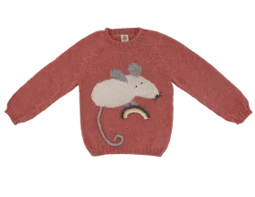 NW414 Pink Mouse Sweater