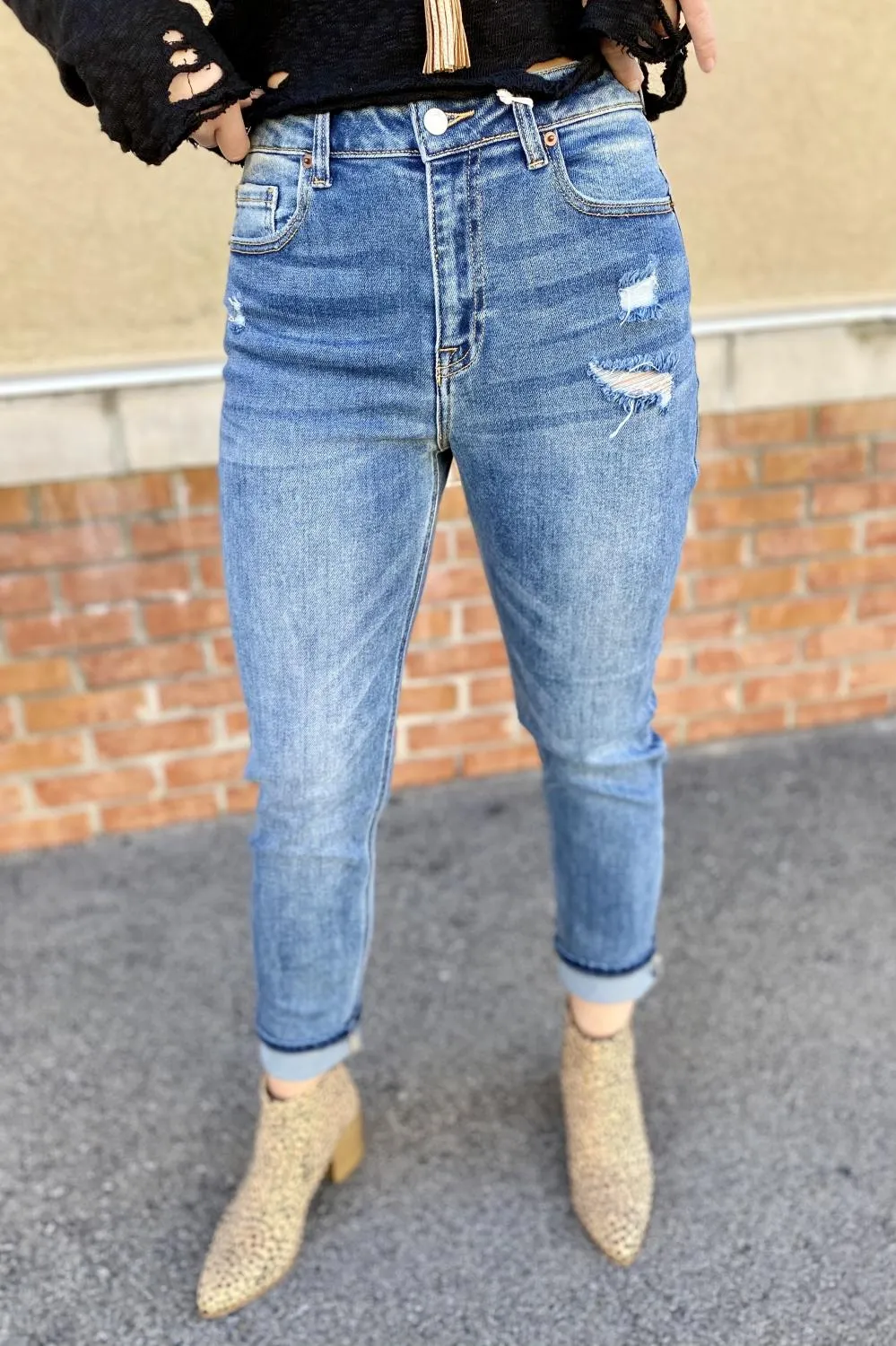 Rachel Straight Leg Jean