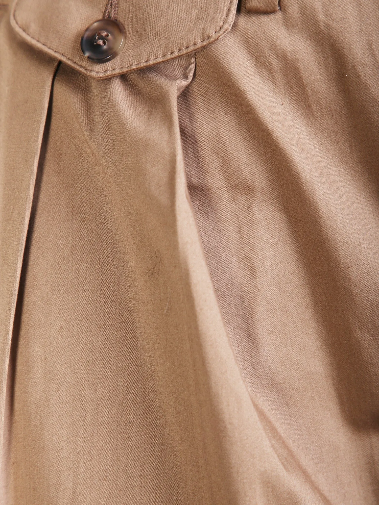 Straight-leg beige trousers