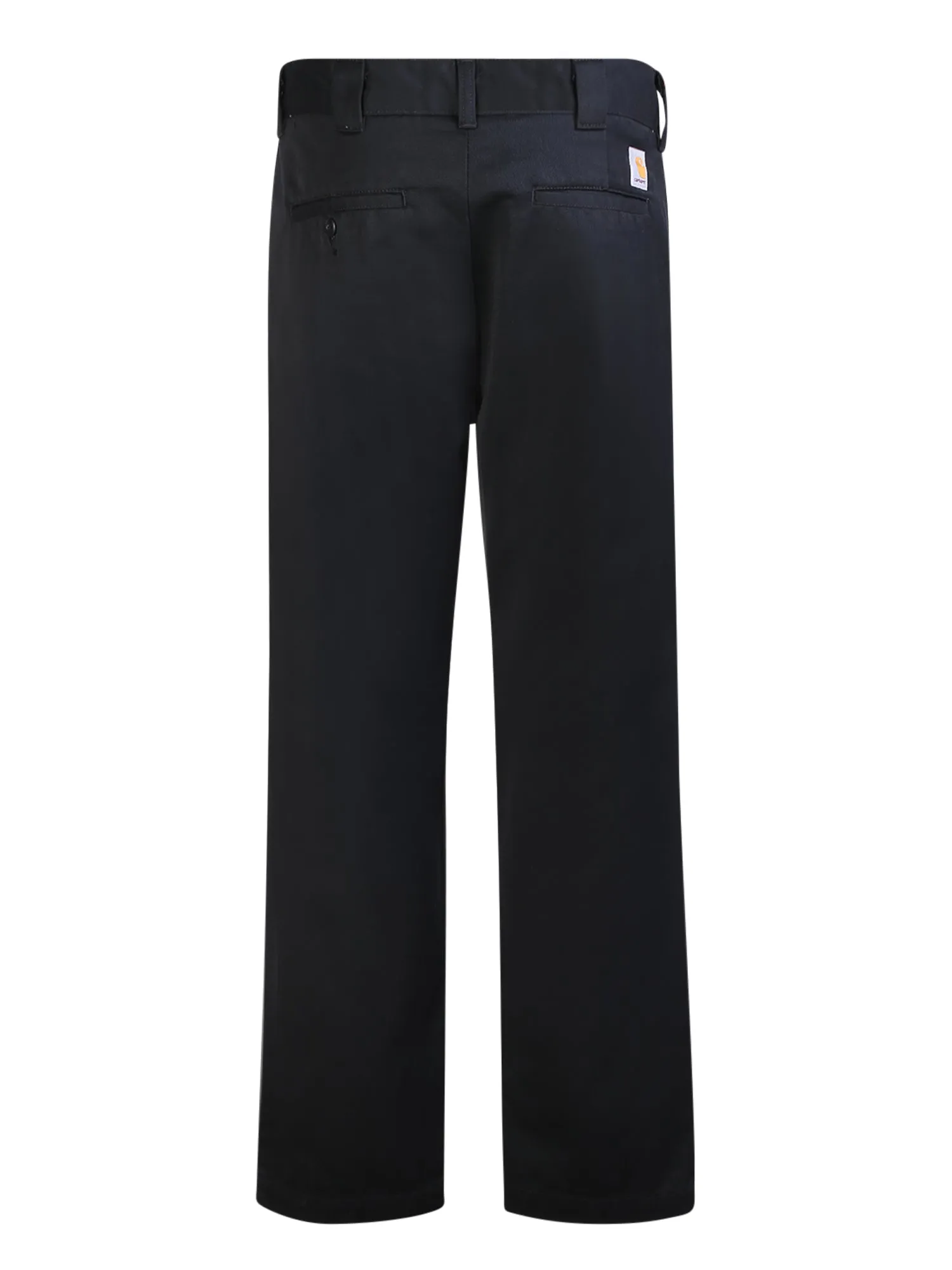 Straight-leg trousers black