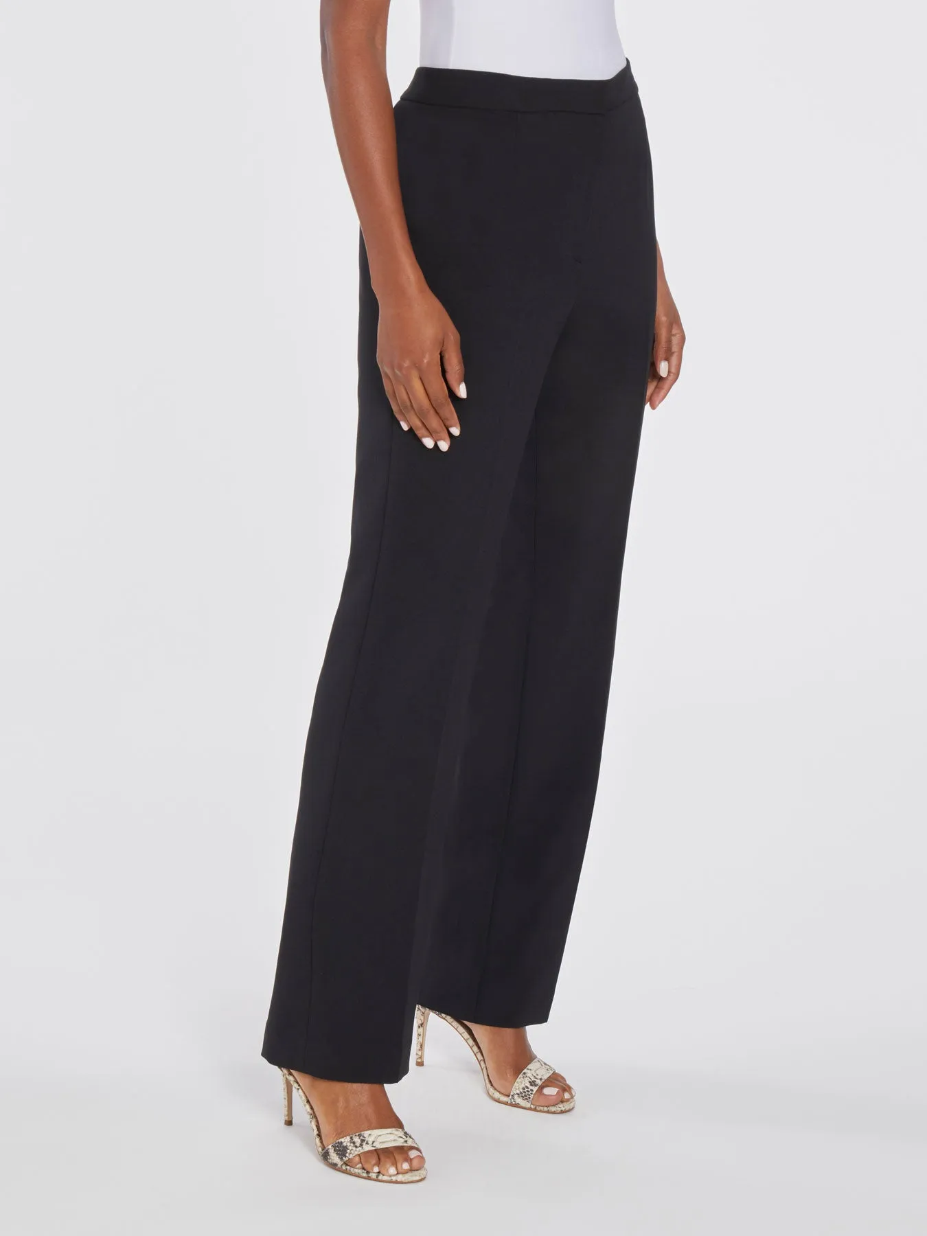 Straight-Leg Trousers