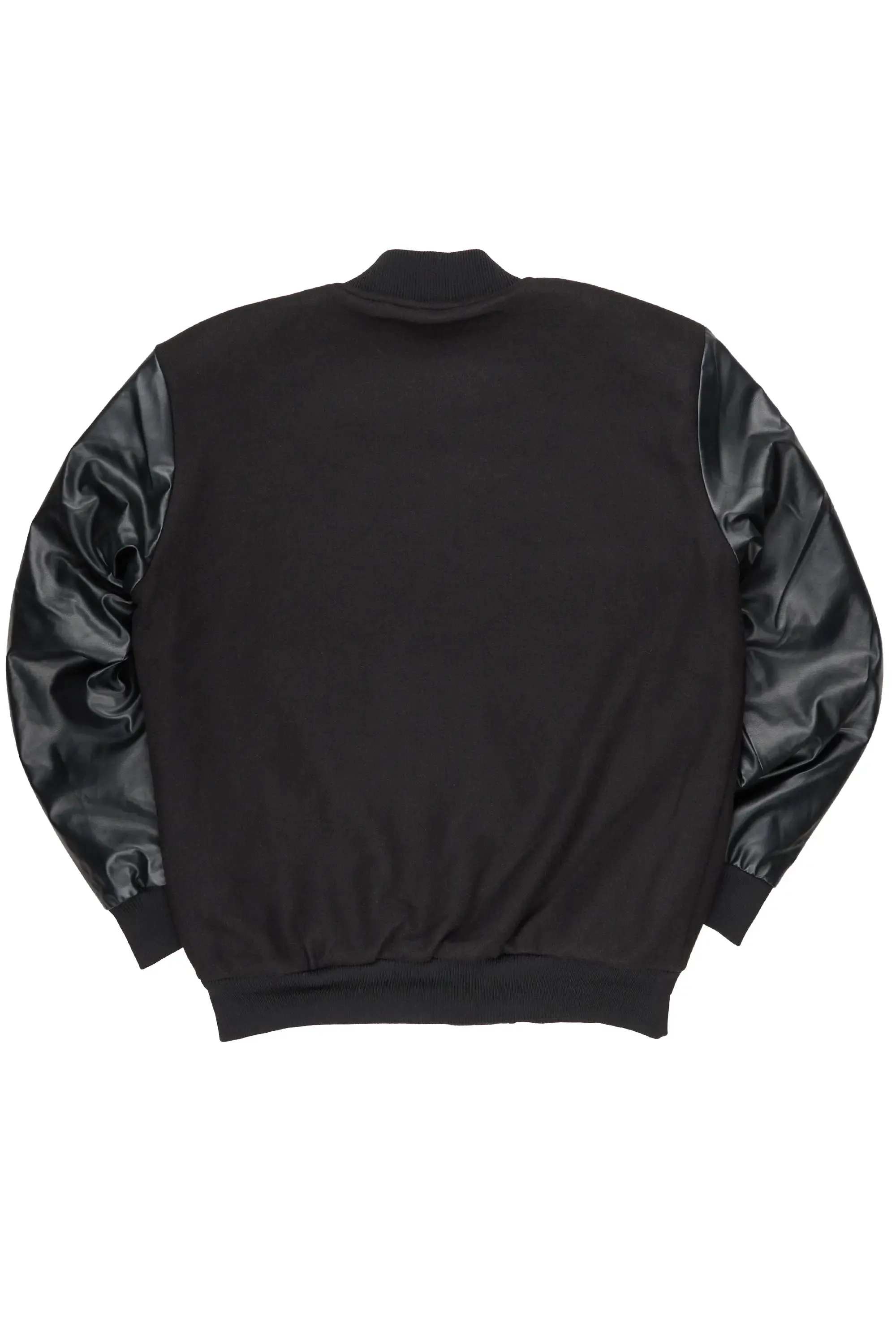 Suki Black Varsity Jacket