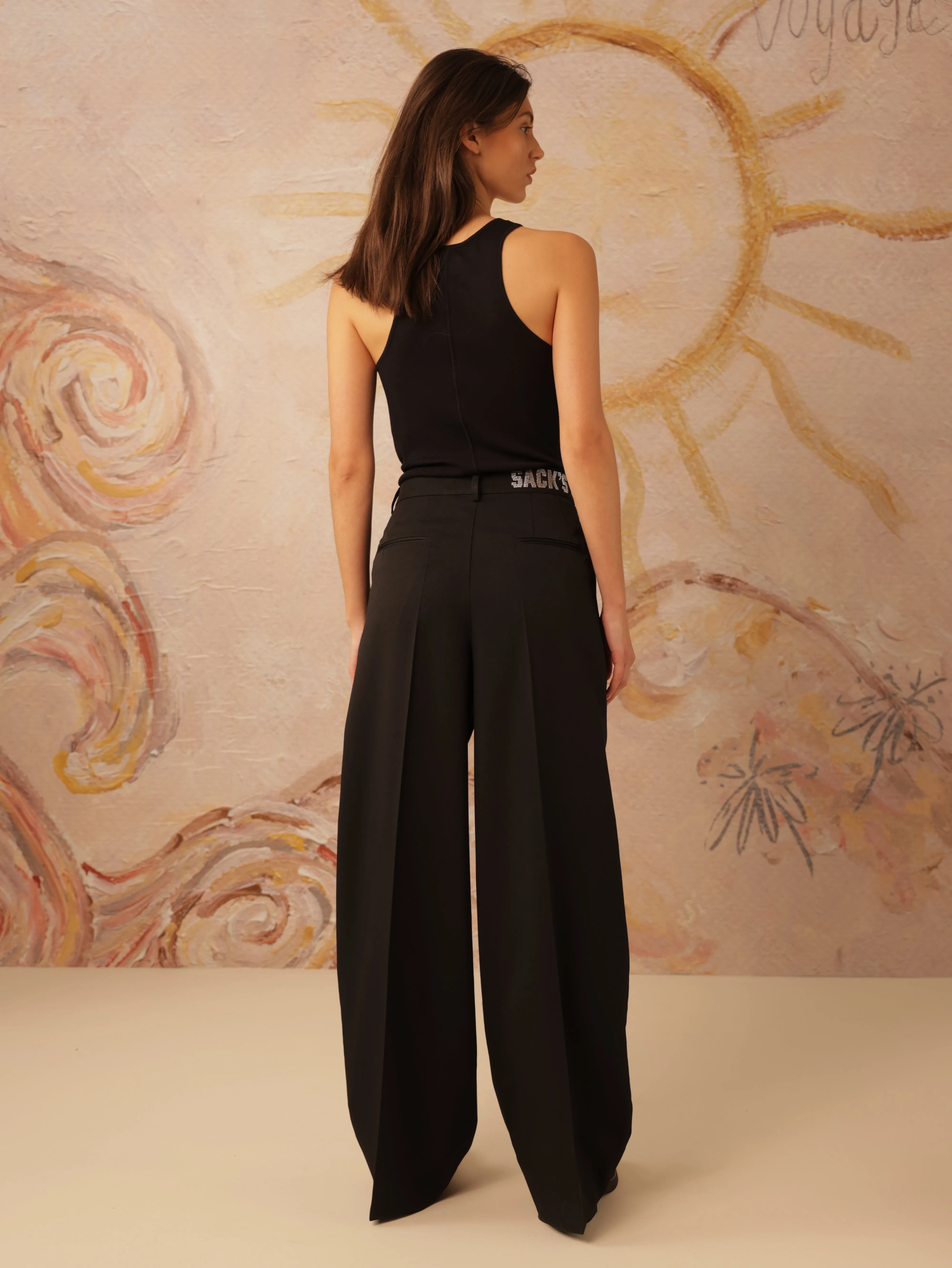 Tailored Wide leg Pants