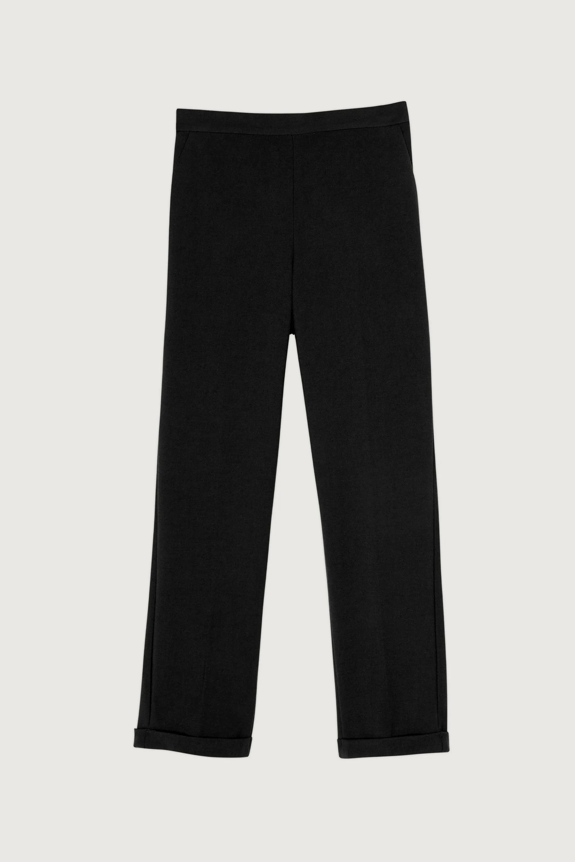 TAPERED PANT WITH ELASTIC WAIST