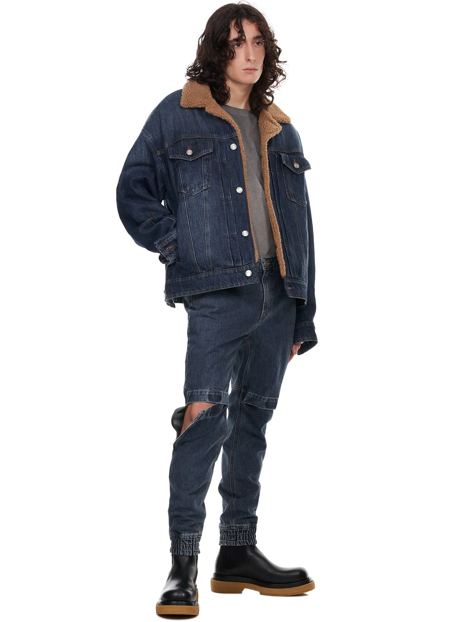 Tapered Utility Jeans (JC1721PD1P-BLUE)