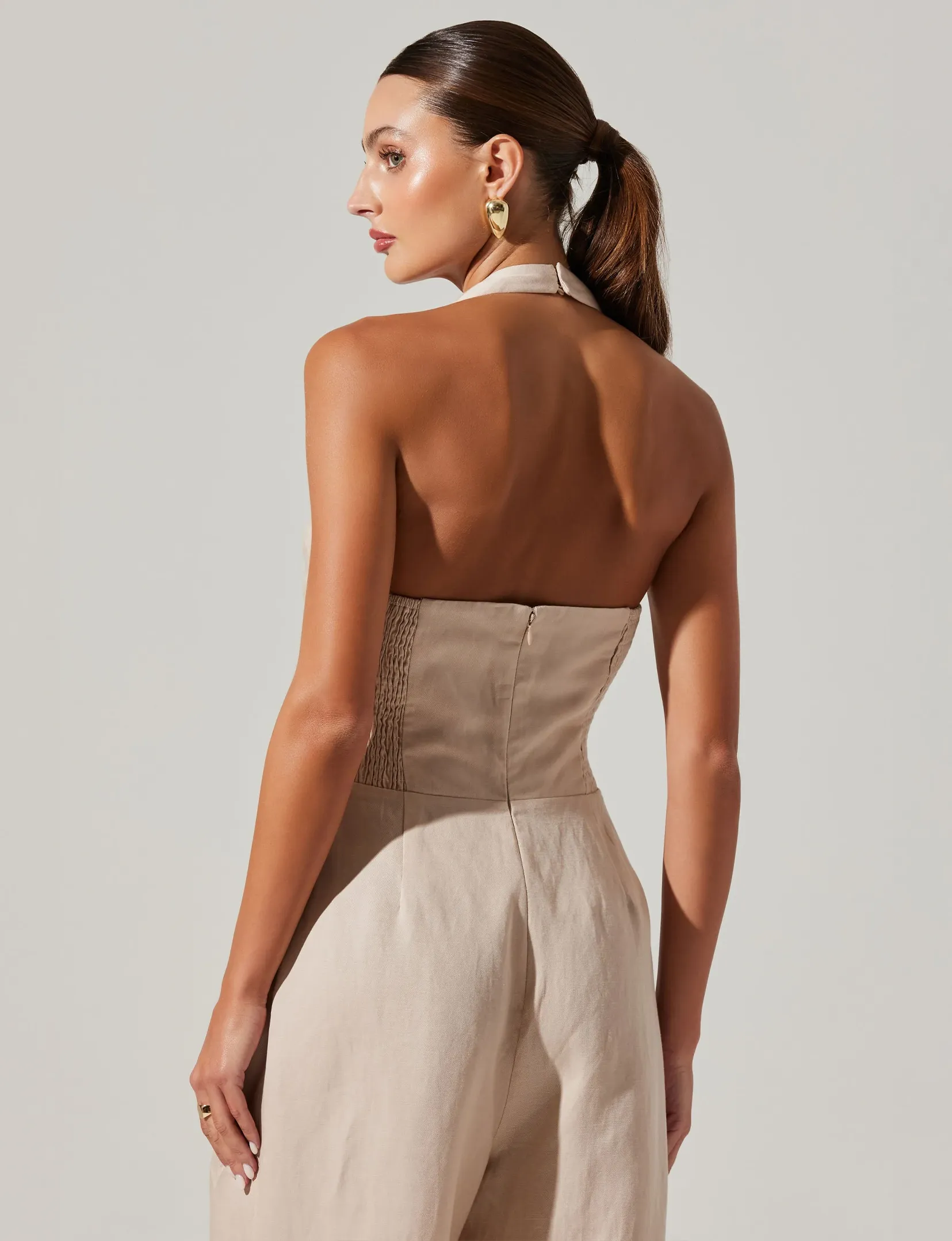 Tatum Jumpsuit, Natural