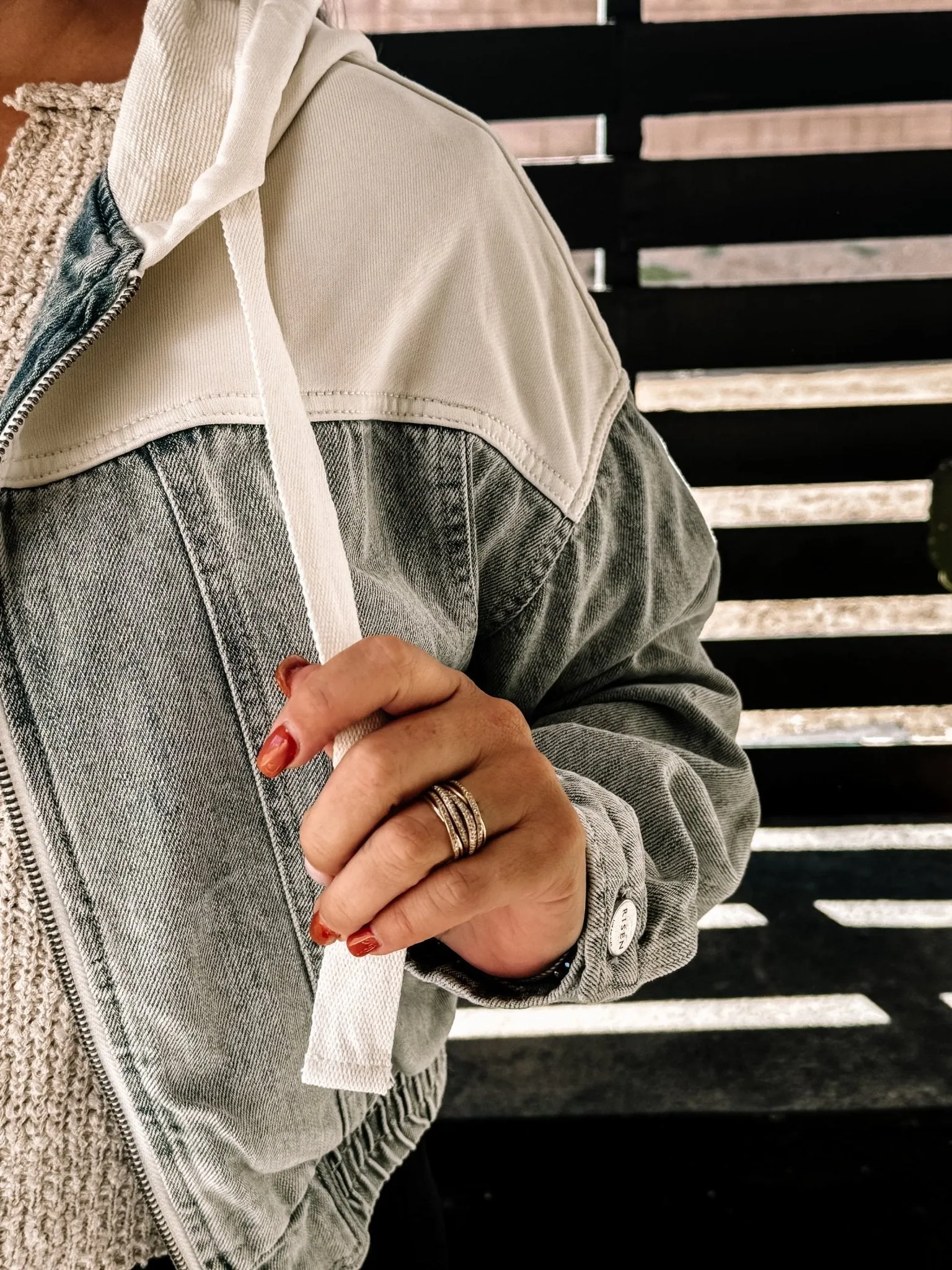 The Desert Dusk Boho Western Bomber Jacket