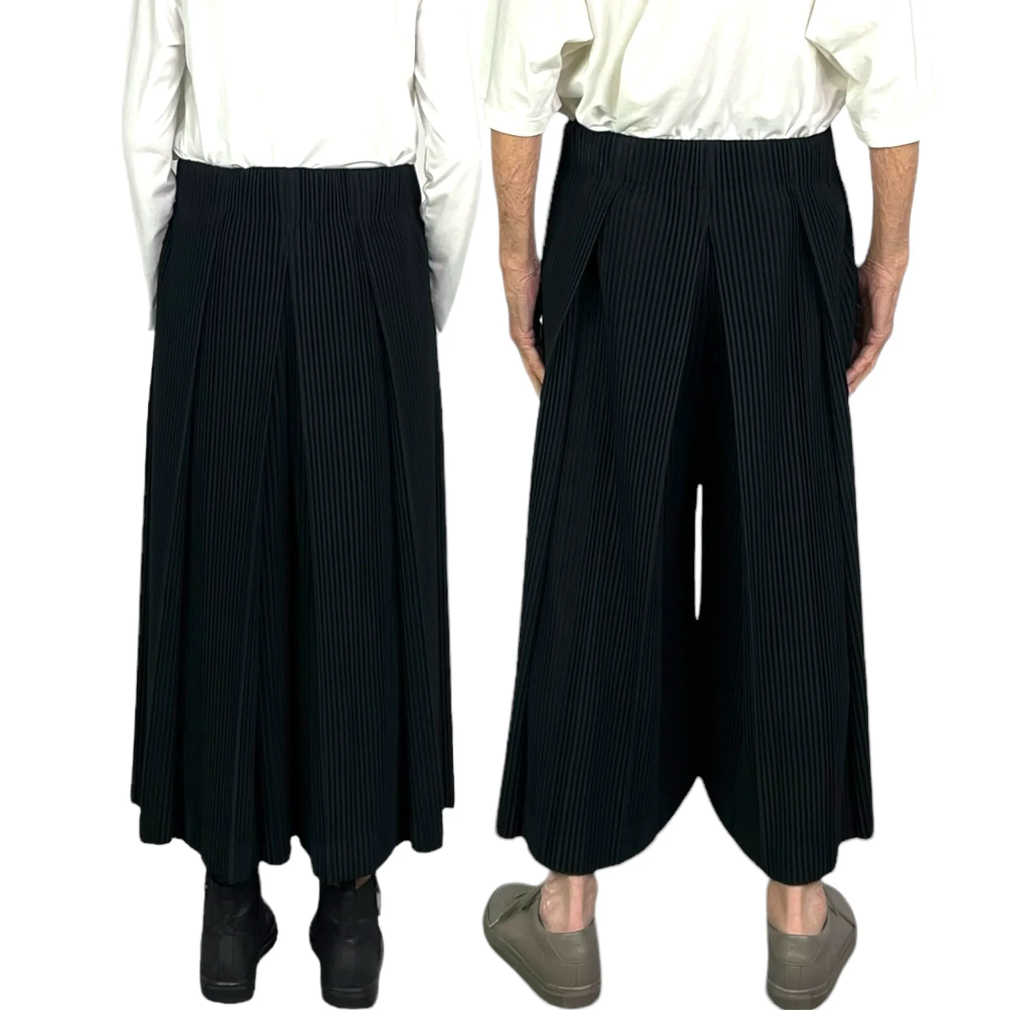 TUCKED WIDE LEG PANT