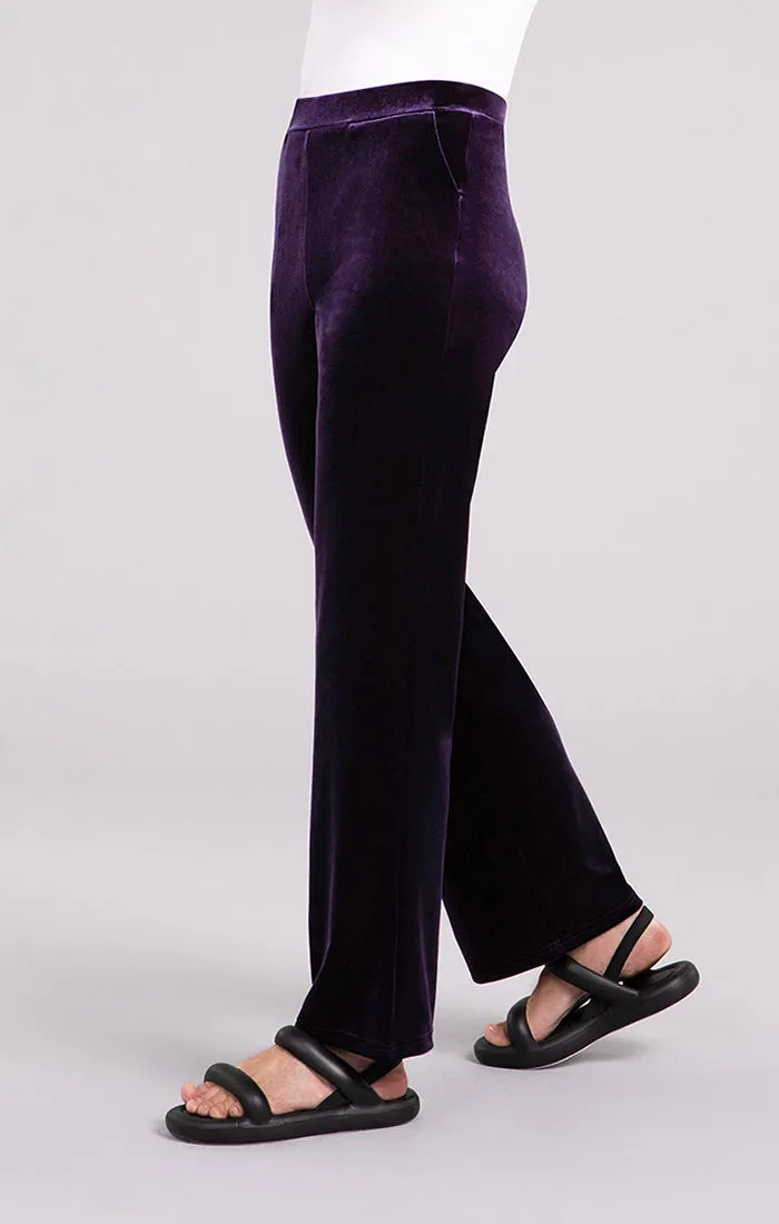 Velvet Straight Leg Pants