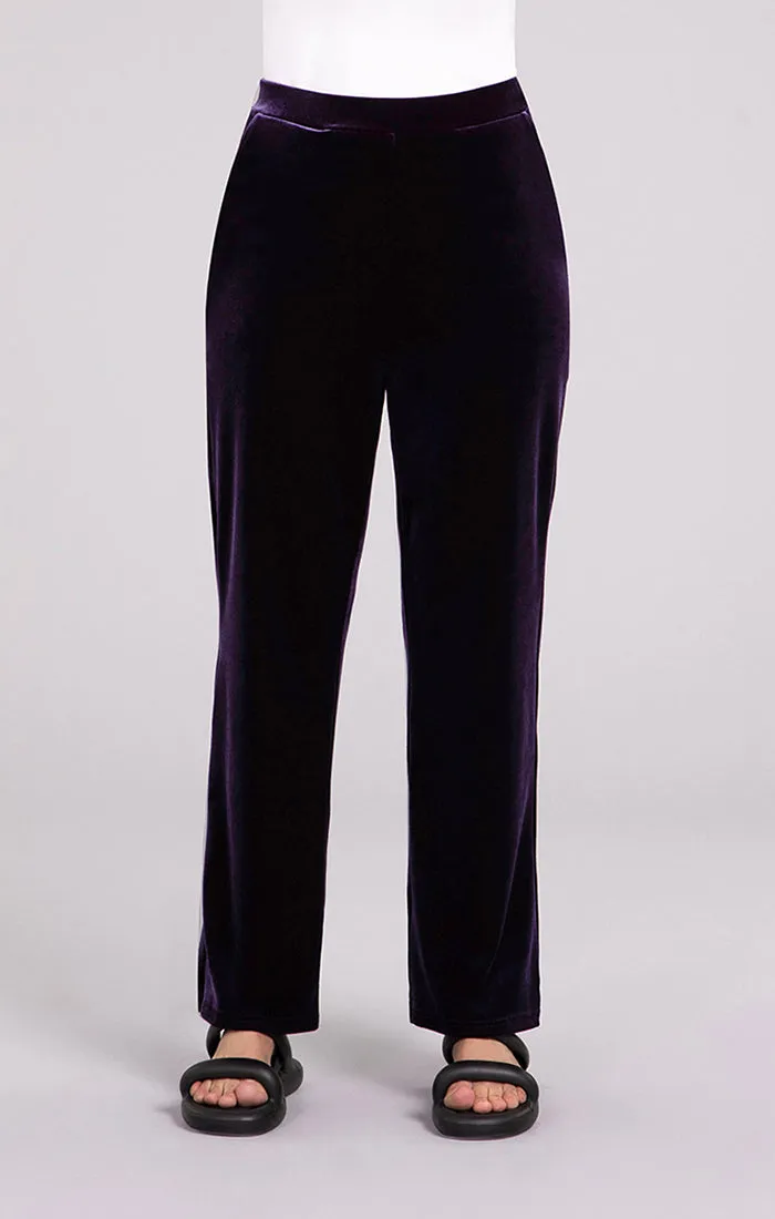 Velvet Straight Leg Pants