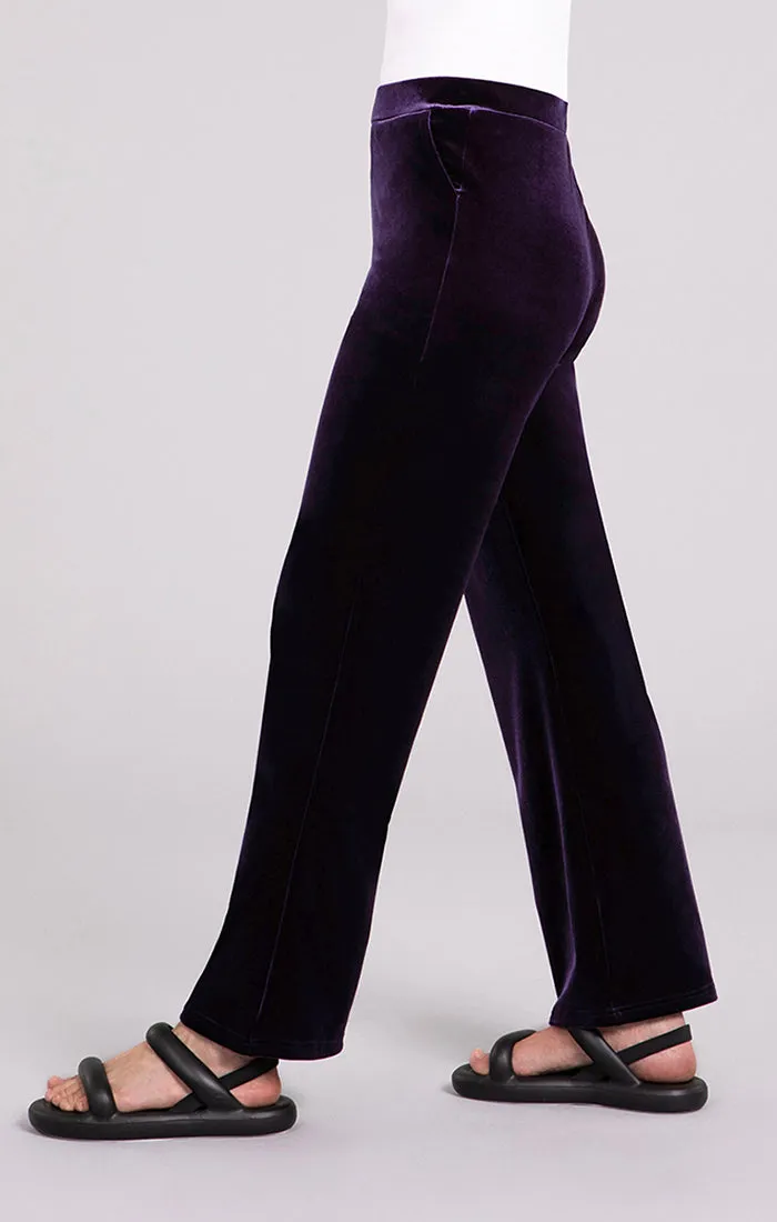 Velvet Straight Leg Pants