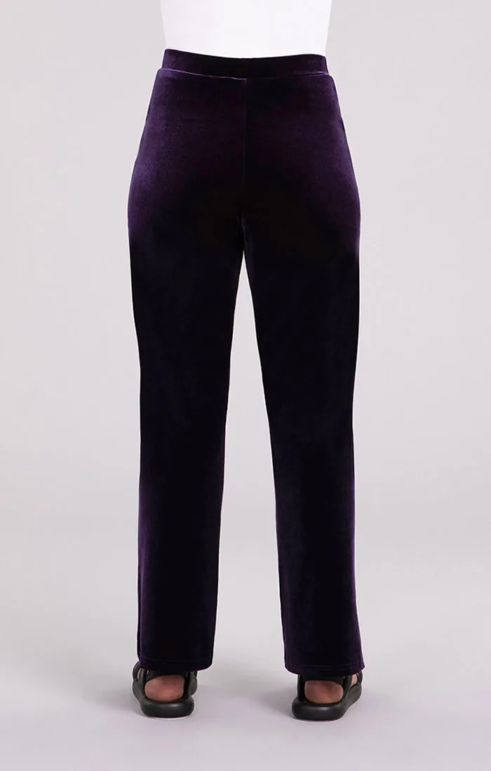 Velvet Straight Leg Pants