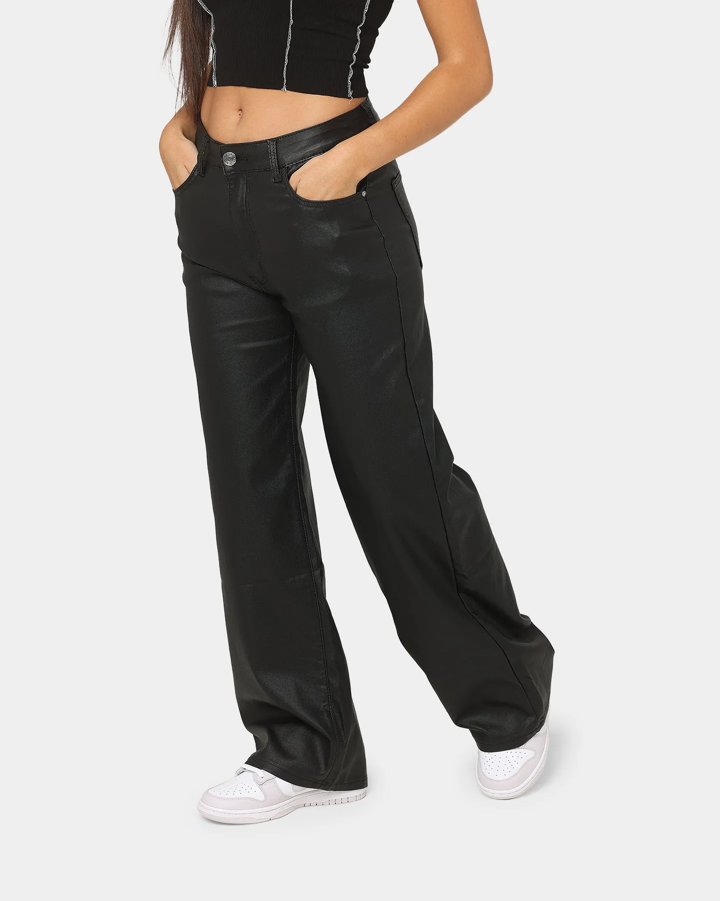 XXIII Women's Reina Wide Leg Pants Black