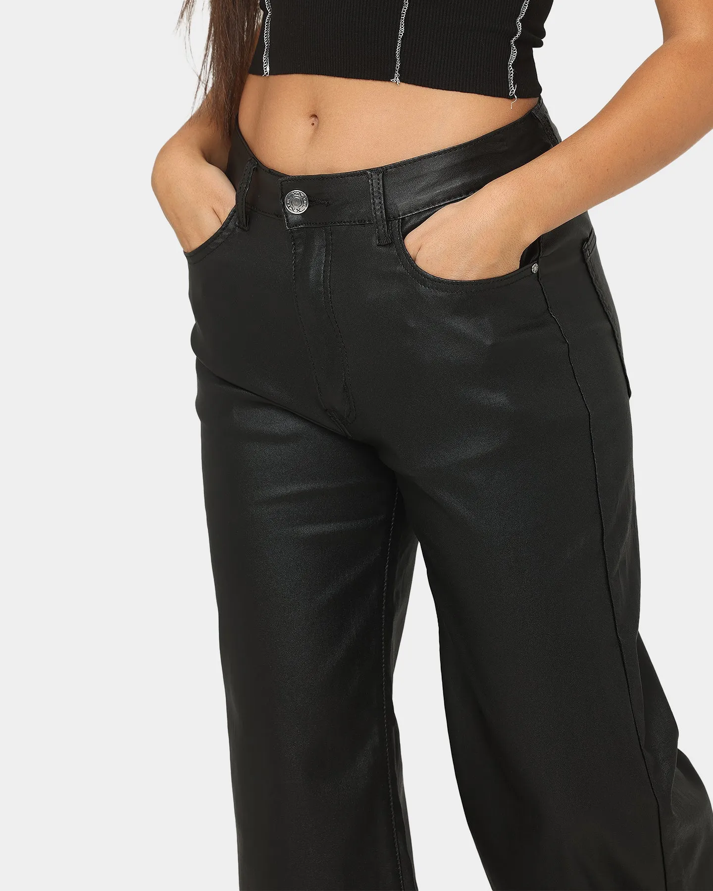 XXIII Women's Reina Wide Leg Pants Black