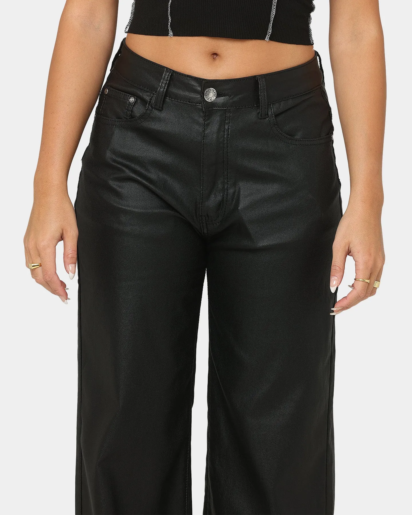 XXIII Women's Reina Wide Leg Pants Black